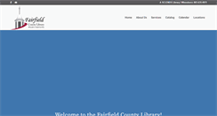 Desktop Screenshot of fairfieldcountylibrary.com